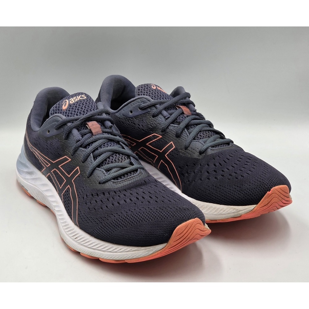 ASICS Gel-Excite 8 Womens Size 12 Thunder Blue Blazing Coral Running Shoes